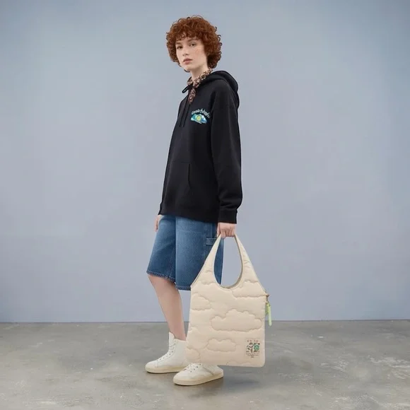 NWT Coachtopia Loop Flat Tote With Cloud Quilting Circa 2024 - Picture 2 of 12